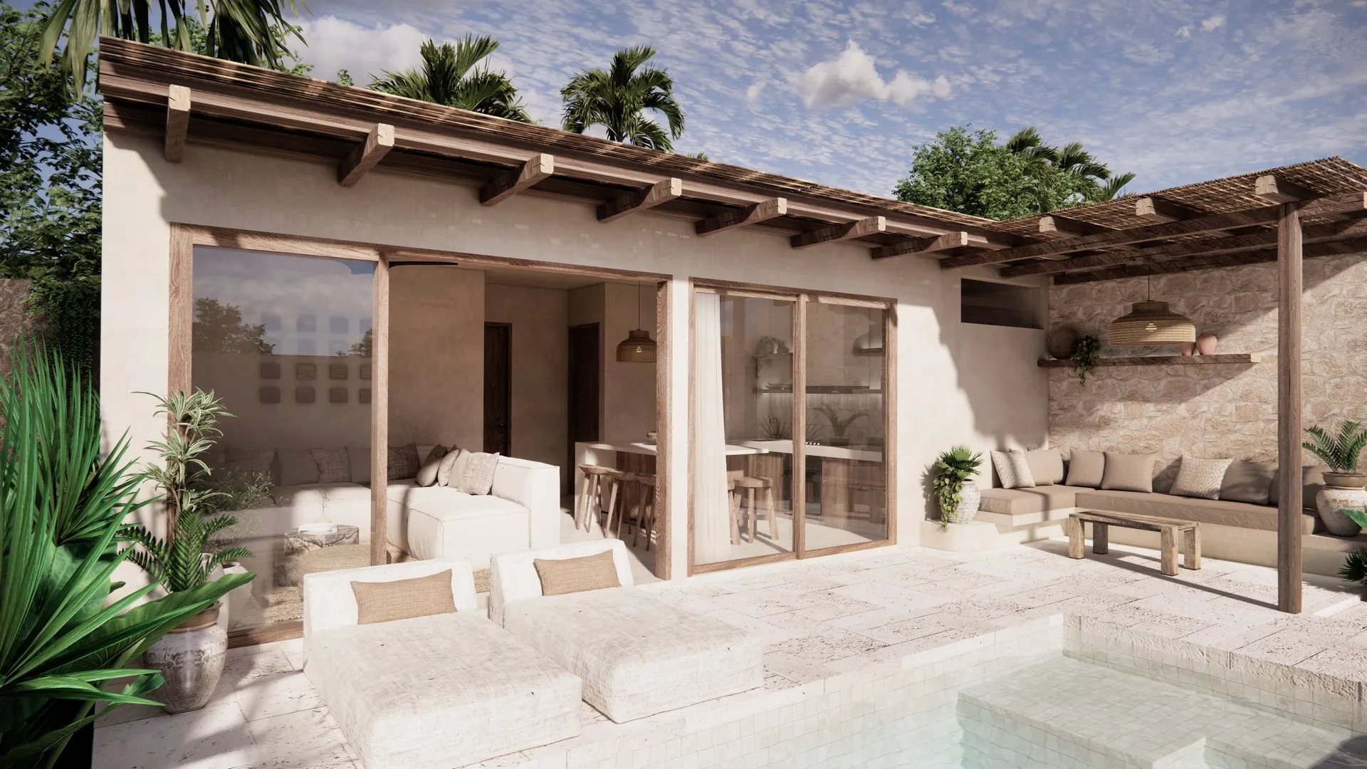 Double villa exterior alternate